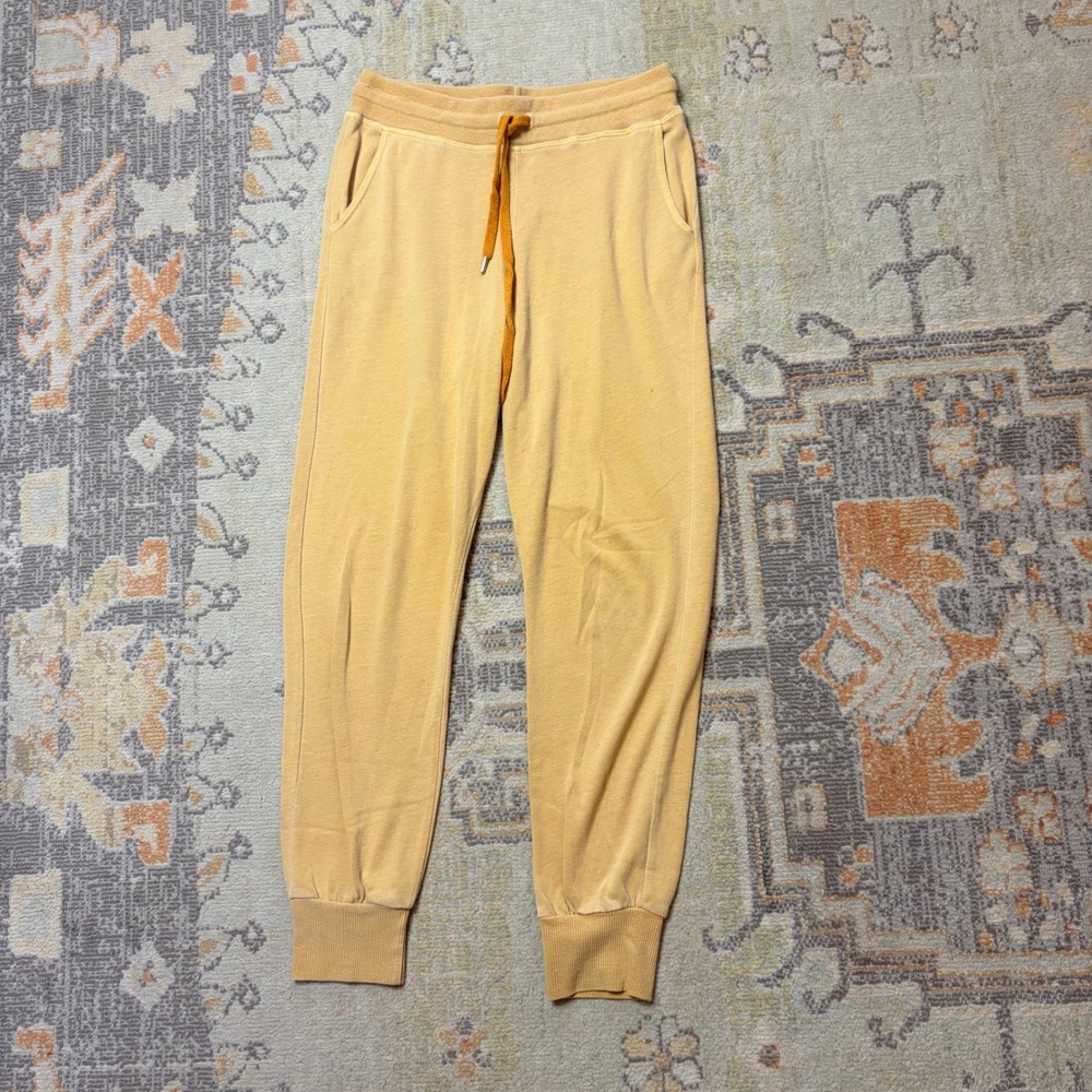 Sundry Mustard Yellow Joggers Sweatpants Women Small